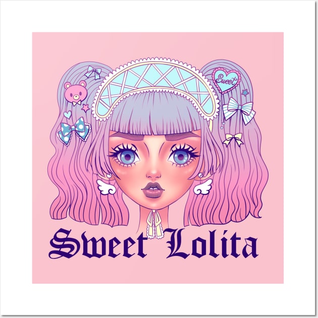 Sweet Lolita Wall Art by Fashion Monster House